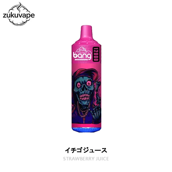 BANG 12000 使い捨て電子タバコ ストロベリージュース