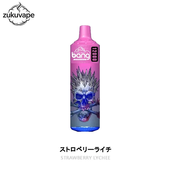 BANG 12000 使い捨て電子タバコ ストロベリーライチ
