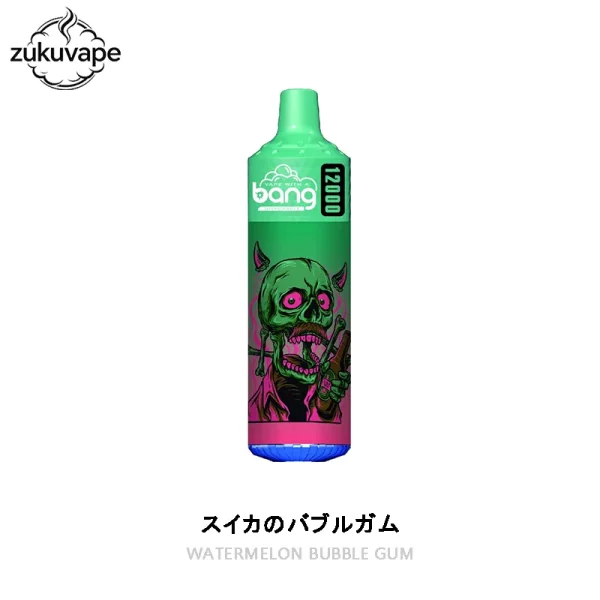 BANG 12000 使い捨て電子タバコ スイカバブルガム