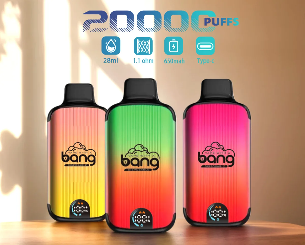 Bang 20000 使い捨て電子タバコの製品画像 Bang 20000 使い捨て電子タバコの製品画像