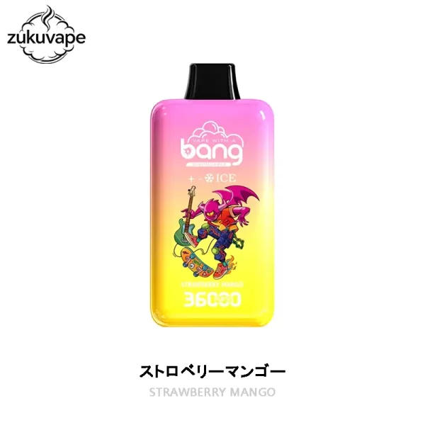 Bang ICE 36000 使い捨て電子タバコ ストロベリーマンゴー