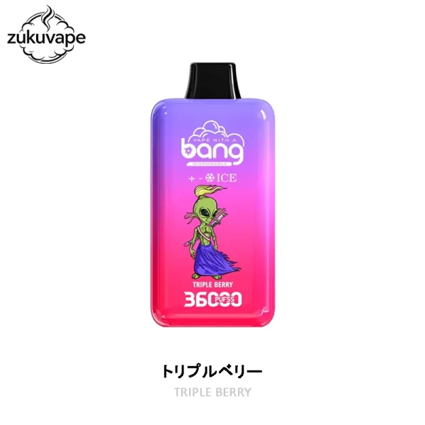 Bang ICE 36000 使い捨て電子タバコ トリプルベリー
