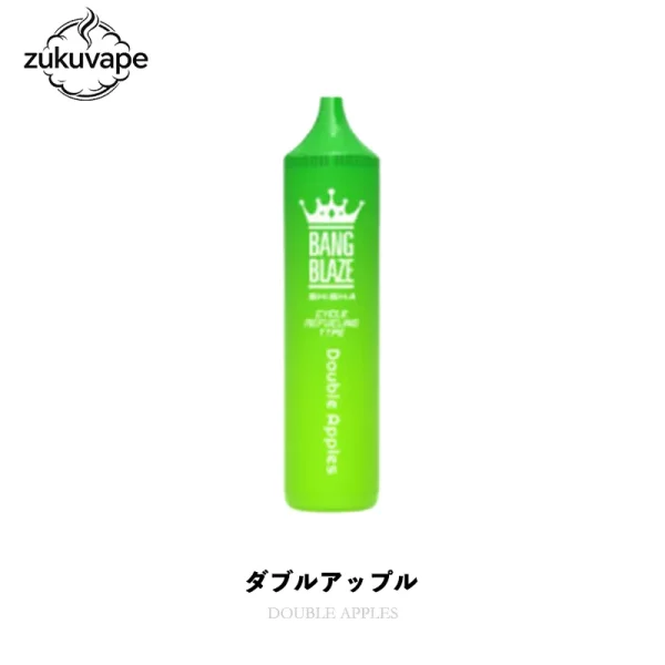 Bang Blaze 40000 詰め替え可能電子タバコ ダブルアップル