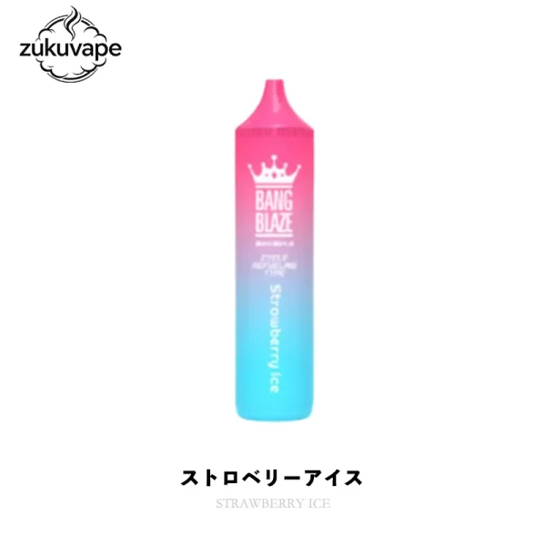 Bang Blaze 40000 詰め替え可能電子タバコ ストロベリーアイス