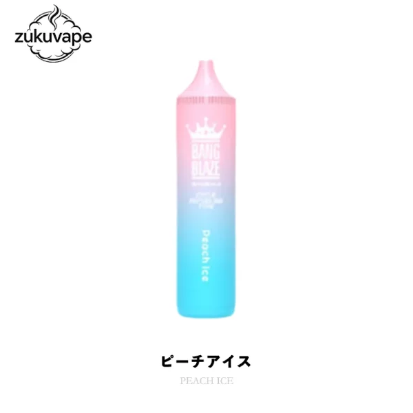 Bang Blaze 40000 詰め替え可能電子タバコ ピーチアイス