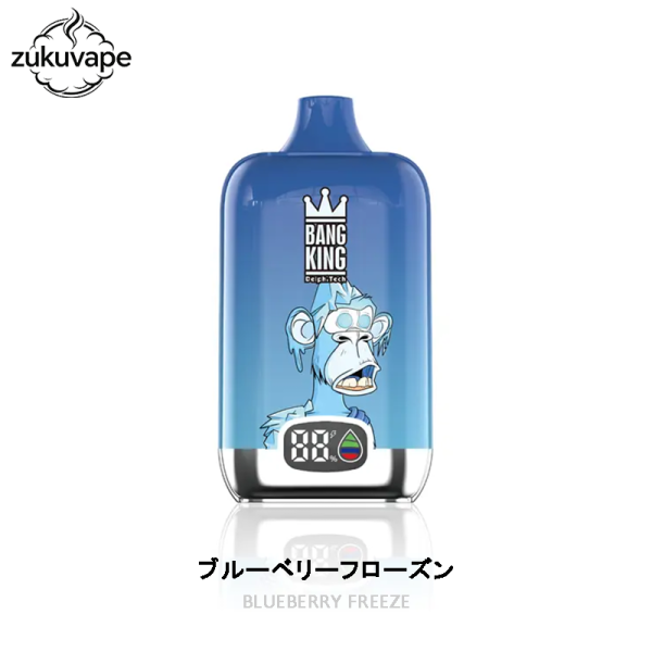 Bang King 15000 使い捨て電子タバコ ブルーベリーフローズン