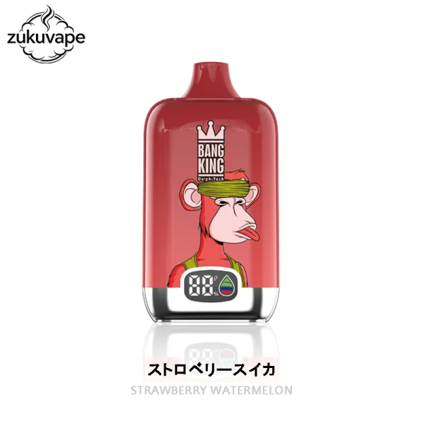 Bang King 15000 使い捨て電子タバコ ストロベリースイカ