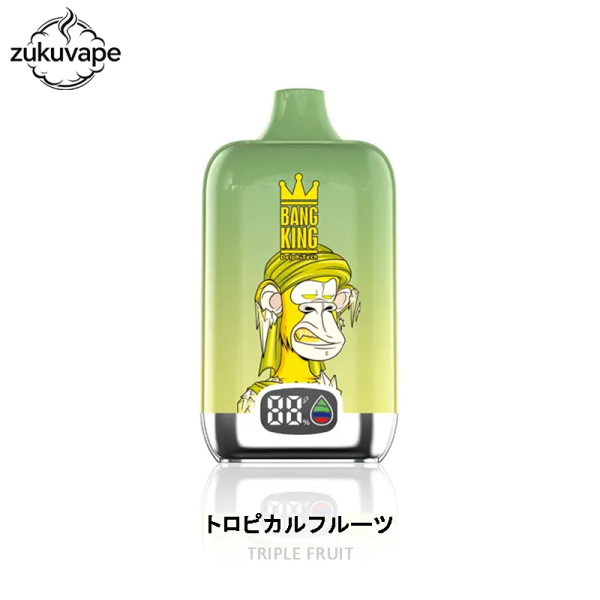 Bang King 15000 使い捨て電子タバコ トロピカルフルーツ