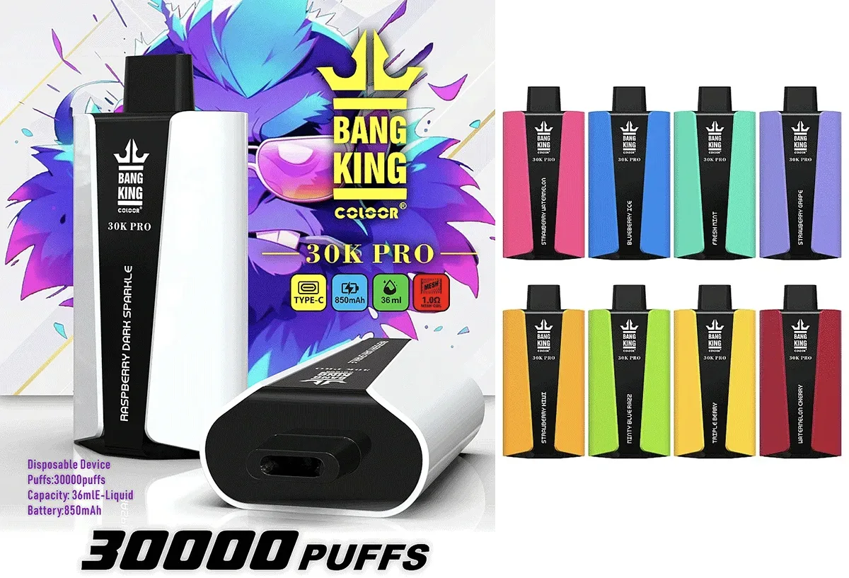 Bang King 30000 PRO 使い捨て電子タバコの製品画像 Bang King 30000 PRO 使い捨て電子タバコの製品画像