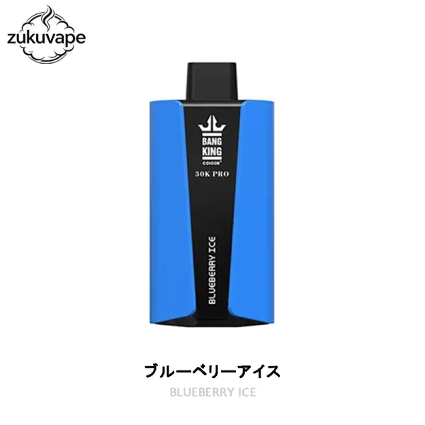 Bang King 30000 PRO 使い捨て電子タバコ ブルーベリーアイス