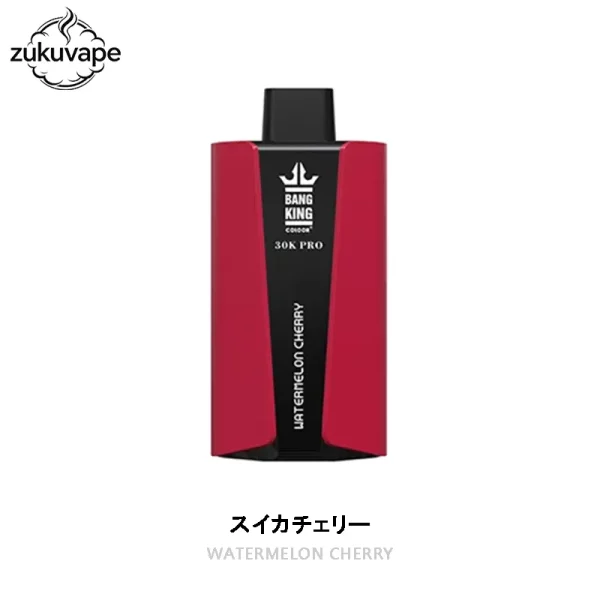 Bang King 30000 PRO 使い捨て電子タバコ スイカチェリー
