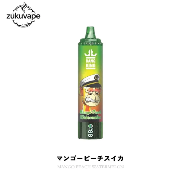 Bang King 40000 使い捨て電子タバコ マンゴーピーチスイカ
