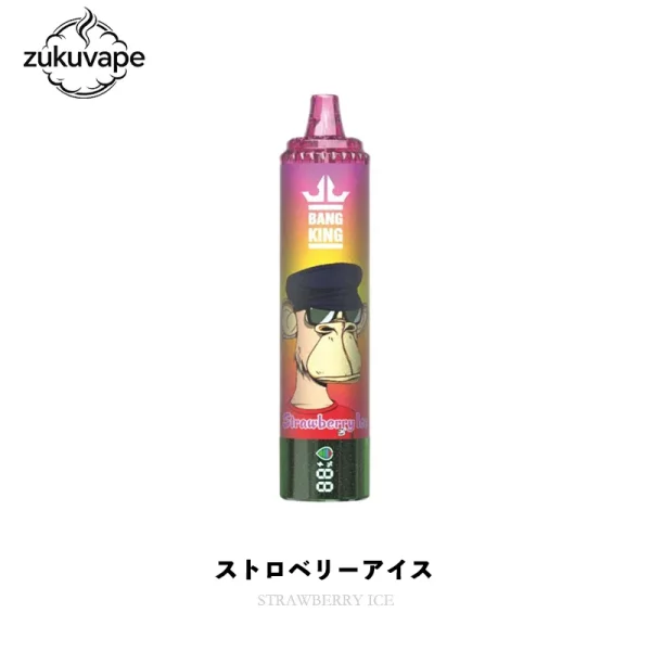 Bang King 40000 使い捨て電子タバコ ストロベリーアイス