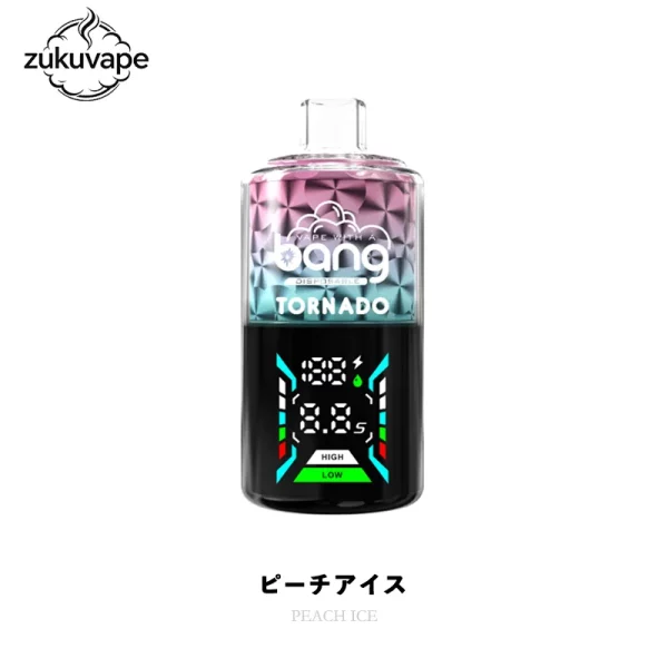 Bang Tornado 40000 使い捨てベイプ ピーチアイス