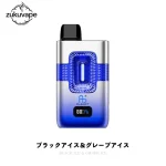Fumot Eco 50000 二合一フレーバー切替 使い捨て電子タバコ ブラックアイス＆グレープアイス