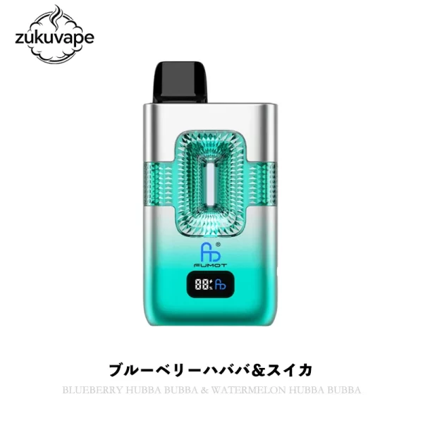Fumot Eco 50000 二合一フレーバー切替 使い捨て電子タバコ ブルーベリーハババ＆スイカ