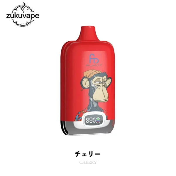 Fumot Digital Box 12000 使い捨て電子タバコ チェリー