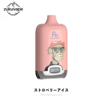 Fumot Digital Box 12000 使い捨て電子タバコ ストロベリーアイス