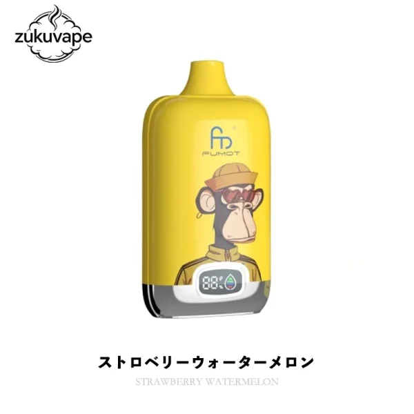 Fumot Digital Box 12000 使い捨て電子タバコ ストロベリーウォーターメロン