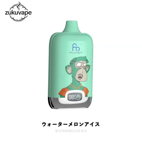 Fumot Digital Box 12000 使い捨て電子タバコ ウォーターメロンアイス