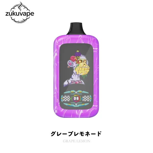 Fumot Digital Monkey 40000 使い捨て電子タバコ グレープレモネード