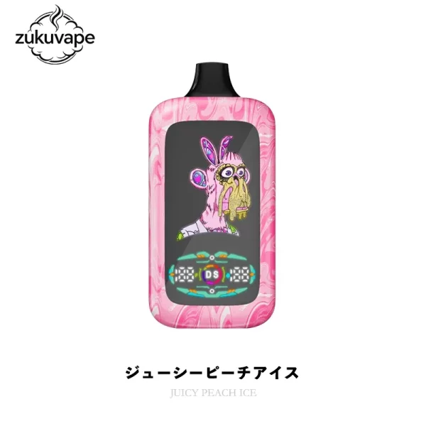 Fumot Digital Monkey 40000 使い捨て電子タバコ ジューシーピーチアイス