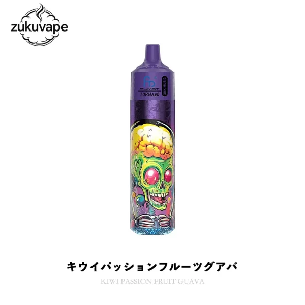Fumot RandM Tornado 30000 音楽使い捨て電子タバコ キウイパッションフルーツグアバ
