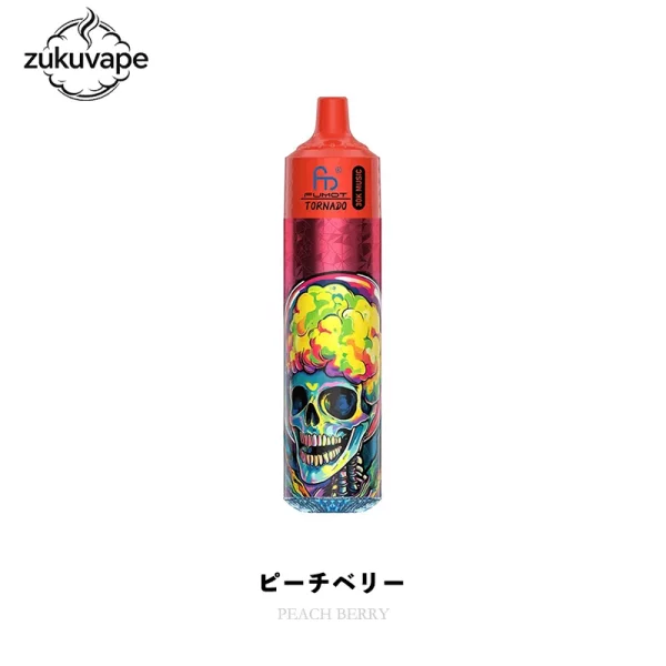 Fumot RandM Tornado 30000 音楽使い捨て電子タバコ ピーチベリー