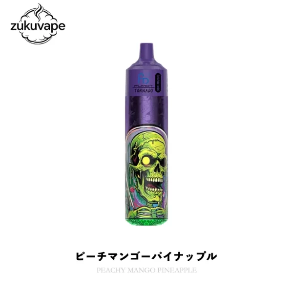 Fumot RandM Tornado 30000 音楽使い捨て電子タバコ ピーチマンゴーパイナップル