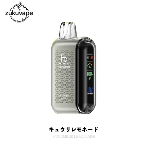 Fumot Tornado 20000 使い捨て電子タバコ キュウリレモネード