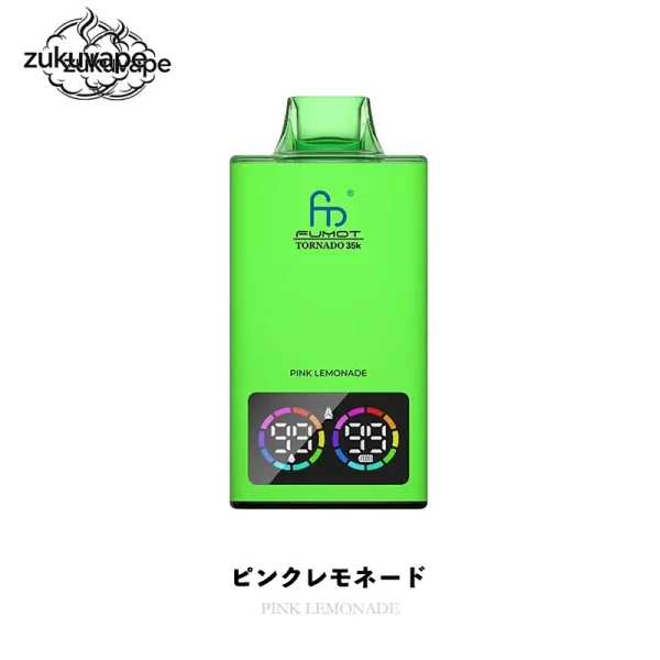 Fumot Tornado 35000 使い捨て電子タバコ ピンクレモネード