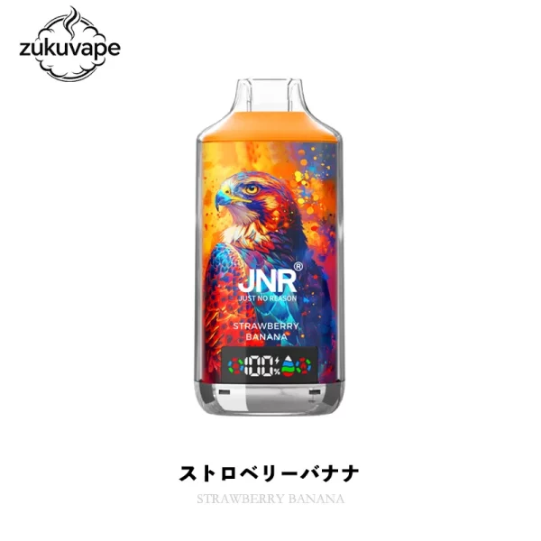 JNR Falcon X 18000 使い捨て電子タバコ ストロベリーバナナ