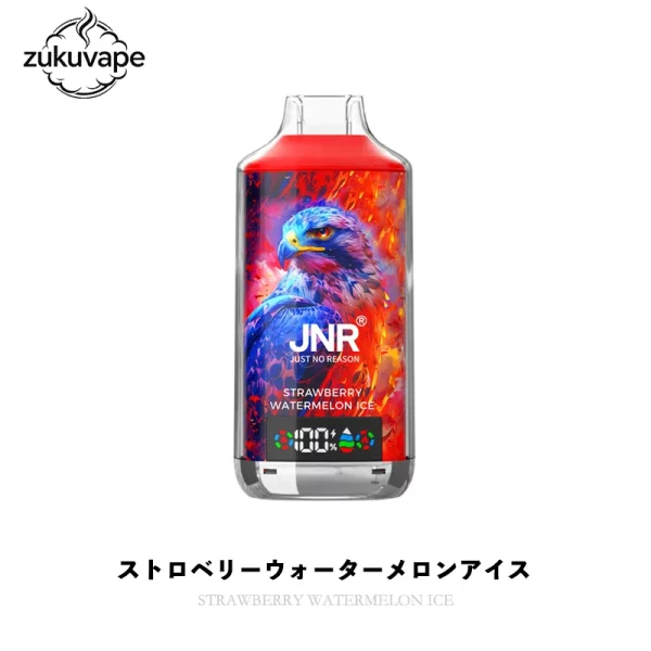 JNR Falcon X 18000 使い捨て電子タバコ ストロベリーウォーターメロンアイス