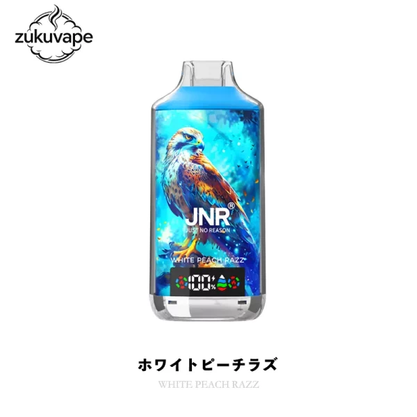 JNR Falcon X 18000 使い捨て電子タバコ ホワイトピーチラズ