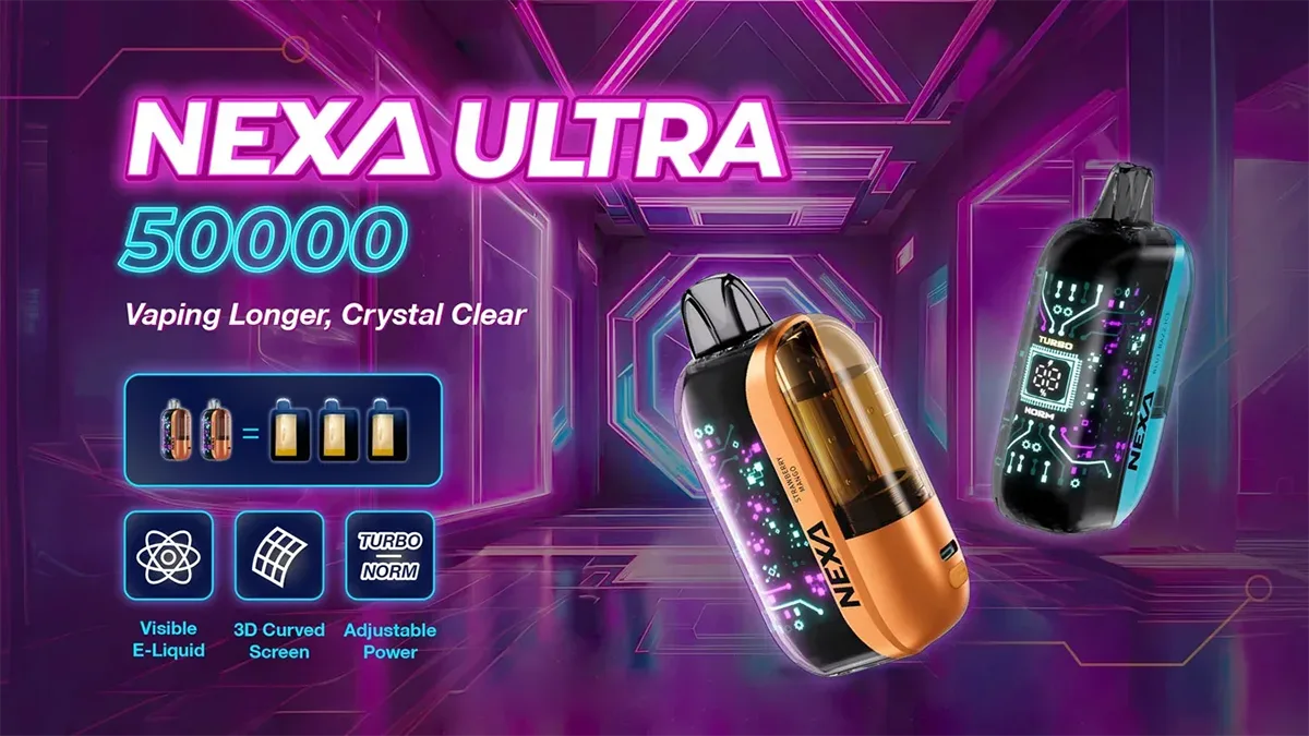 Nexa Ultra 50000 使い捨て電子タバコの製品画像 Nexa Ultra 50000 使い捨て電子タバコの製品画像