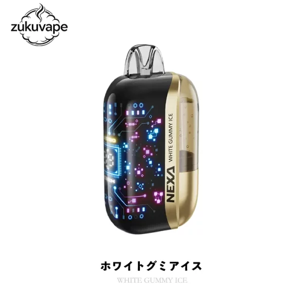 Nexa Ultra 50000 使い捨て電子タバコ ホワイトグミアイス