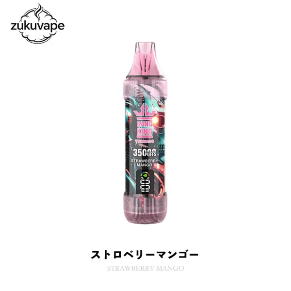 Bang King Tornado 35000 使い捨て電子タバコ ストロベリーマンゴー