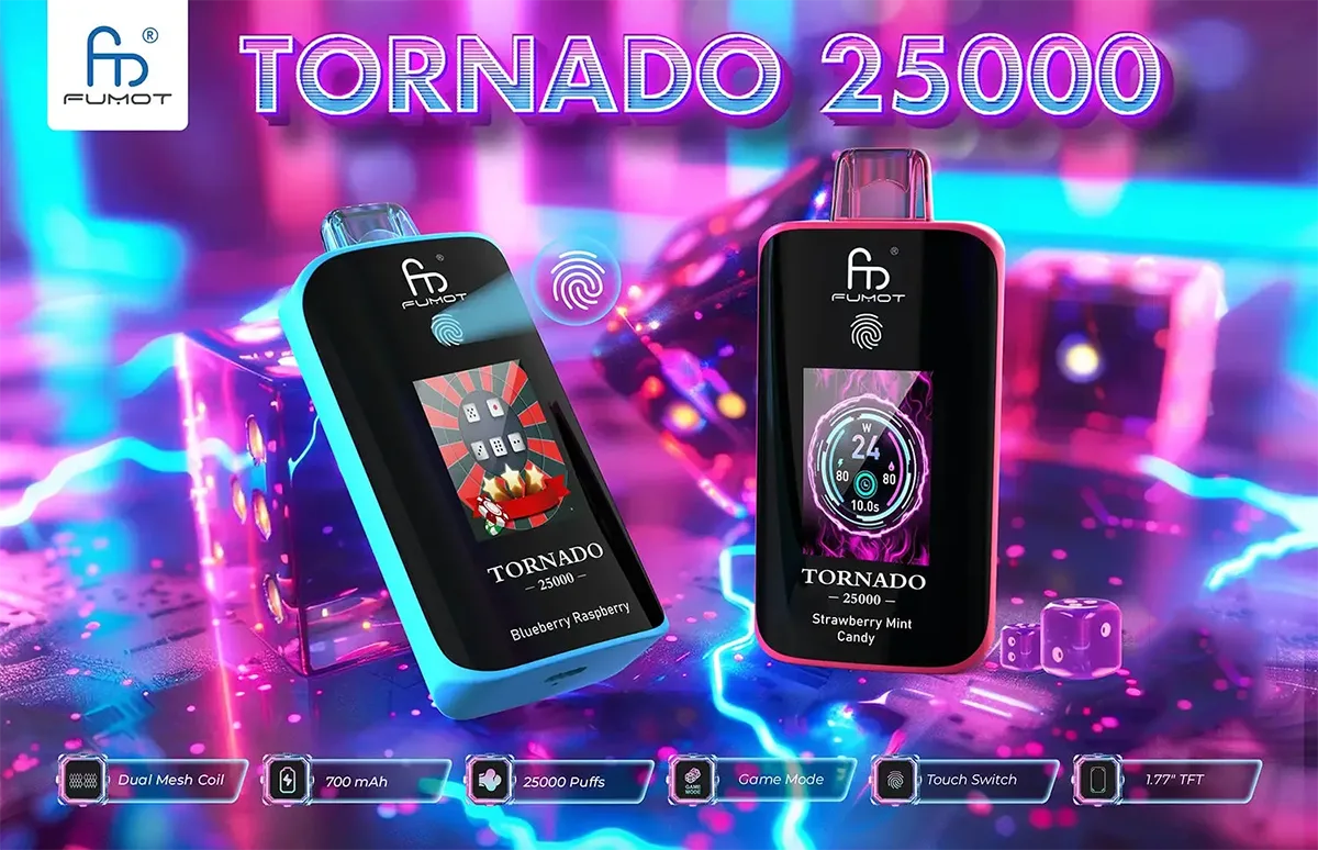 Fumot Tornado 25000 使い捨て電子タバコの製品画像