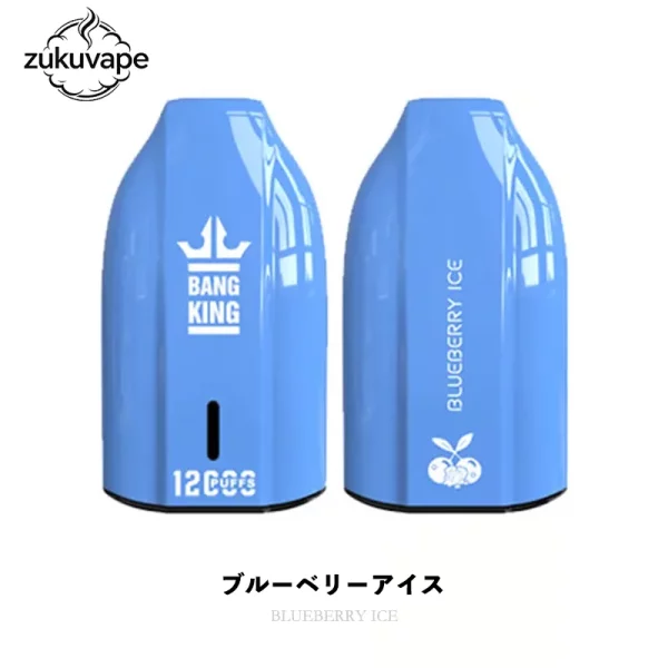 Bang King 12000 使い捨て電子タバコ ブルーベリーアイス