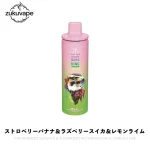Bang King 100K 3in1フレーバー 使い捨て電子タバコ ストロベリーバナナ＆ラズベリースイカ＆レモンライム