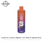 Bang King 100K 3in1フレーバー 使い捨て電子タバコ ストロベリーバニラコーク＆ブルーベリーラズベリー＆レモンライム