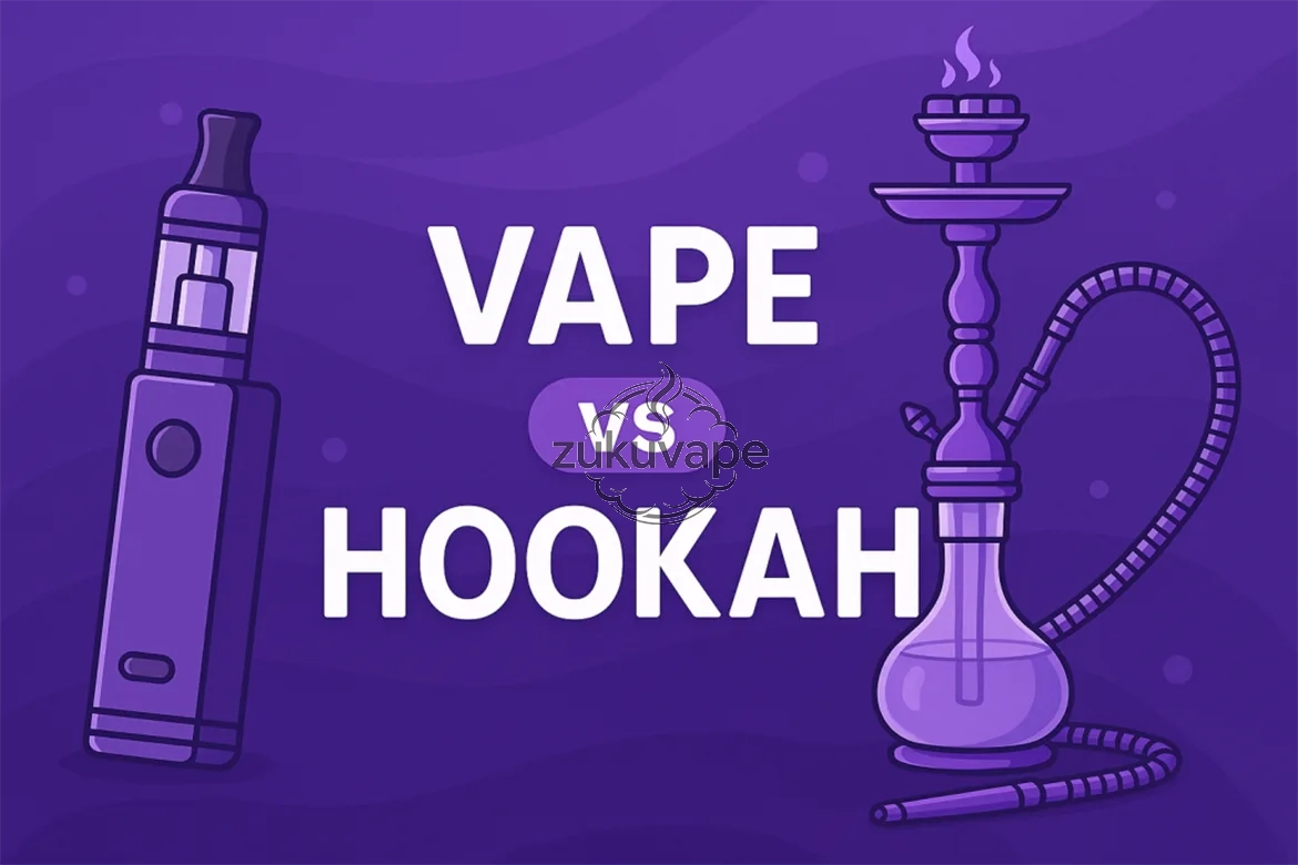 シーシャと電子タバコ(VAPE)の違いを比較!選び方ガイド