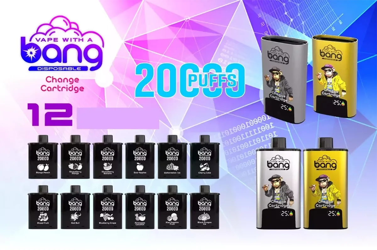 Bang 20K Puffs Change Cartridge 使い捨て電子タバコの製品画像