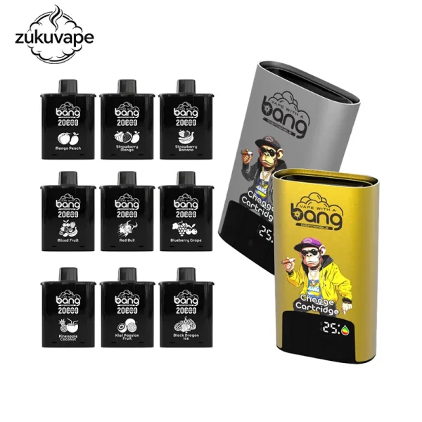 Bang 20K Puffs Change Cartridge | カートリッジ交換式 使い捨て電子タバコ