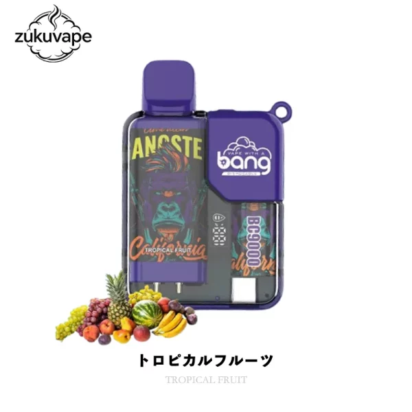 Bang Vape 9000 使い捨て電子タバコ トロピカルフルーツ