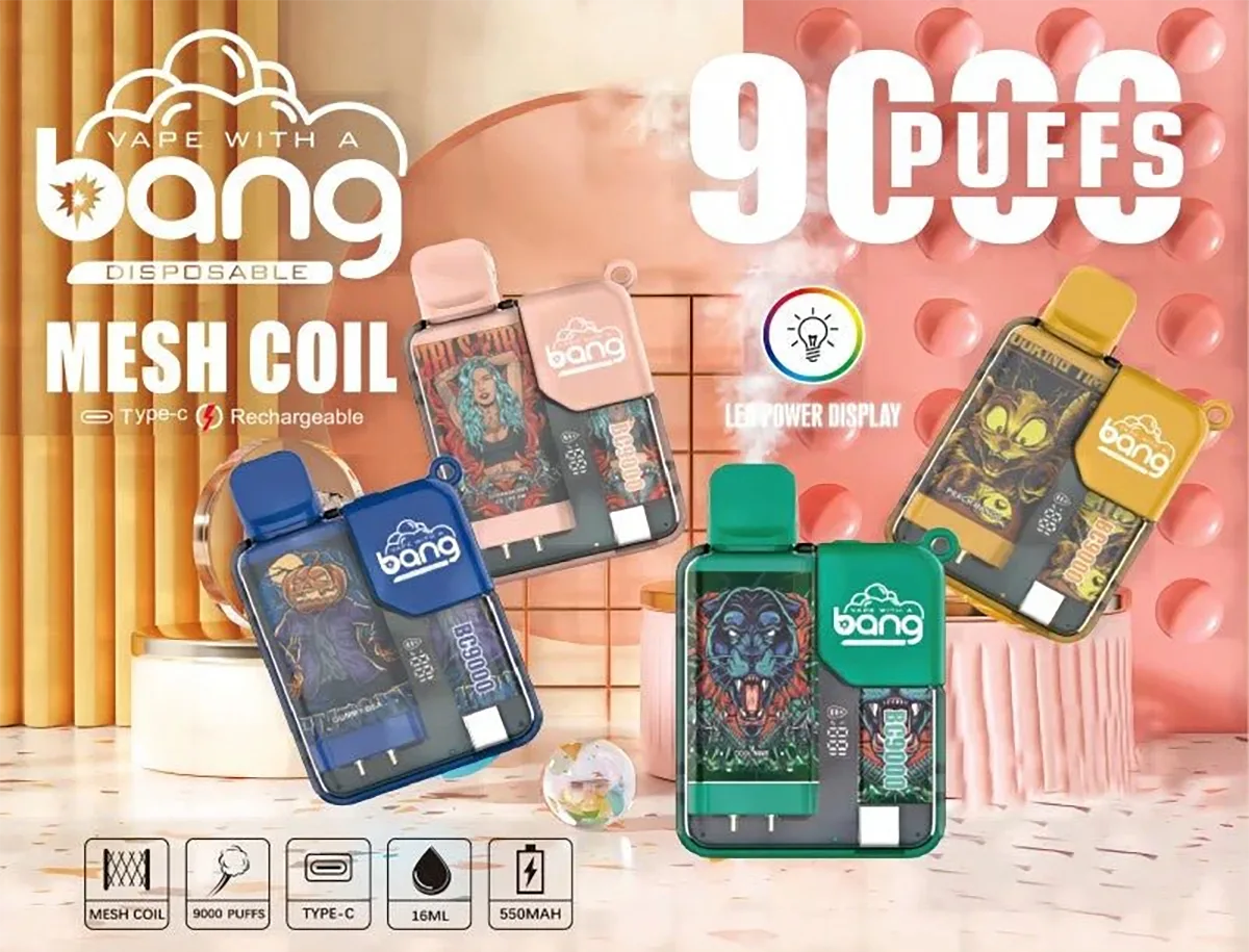 BANG VAPE 9000 使い捨て電子タバコの製品画像 BANG VAPE 9000 使い捨て電子タバコの製品画像