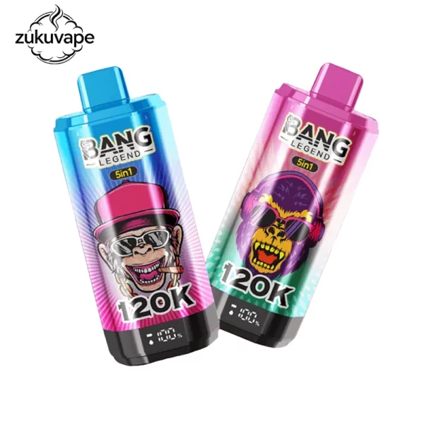 Bang Legend 120K 5in1 使い捨てベイプ